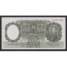 ARGENTINA COL. 481b BILLETE DE $ 50 SAN MARTIN BOT 2014 SIN CIRCULAR UNC